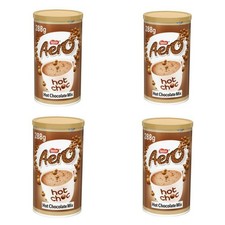 4 x Nestle Aero Hot Chocolate - 4 x 288g -  Instant Cocoa - FREE POSTAGE 