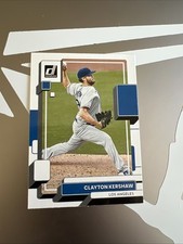 2022 Donruss Baseball Variation #85 Clayton Kershaw Los Angeles Dodgers Card