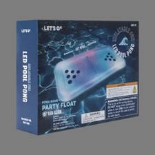 LED Pool Pong Party Float 61in X 28in