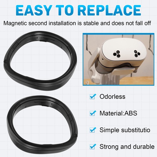 Magnetischer Brillenrahmen für Meta 3S Zur Verbesserung Des VR-Erlebnisses Y5J8 - Zdjęcie 7 z 7