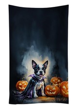 Caroline's Treasures Boston Terrier Puppy Halloween Medium,