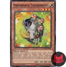 Yugioh Performapal Thunderhino MP16-DE045 Common 1. Auflage NM
