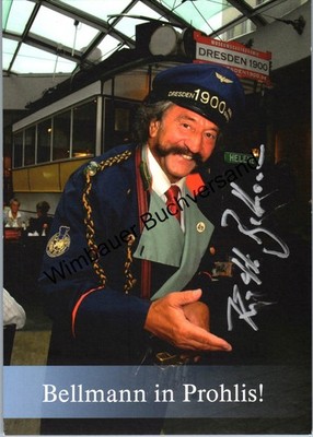Original autograph Karl-Heinz Bellmann line 6 // autograph signed signed sig
