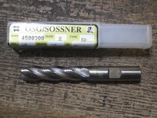 New OSG 1/2" 4 Flute HSS ROUGHING Single End Mill LOC 2" OAL 4" Japan