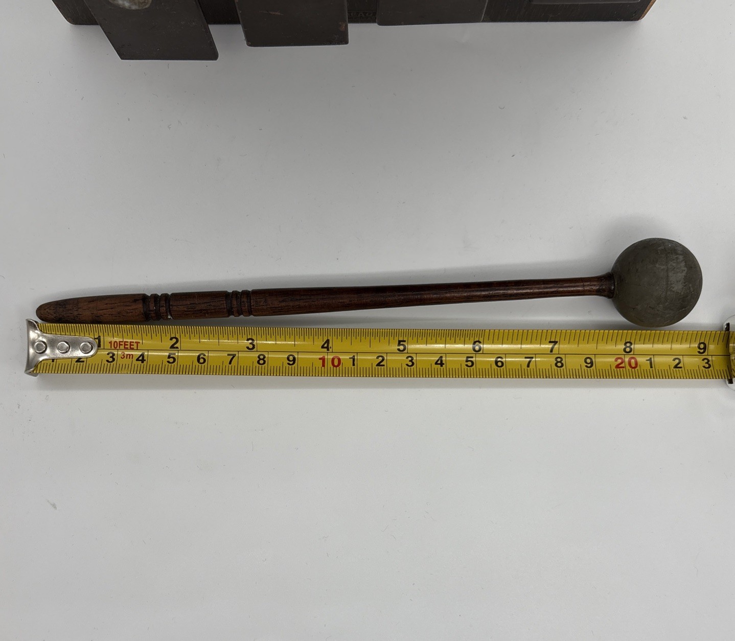 Vtg 1930’s J C Deagan 4 Plate Dinner Chime 300 Chicago 4 Note Xylophone & Mallet