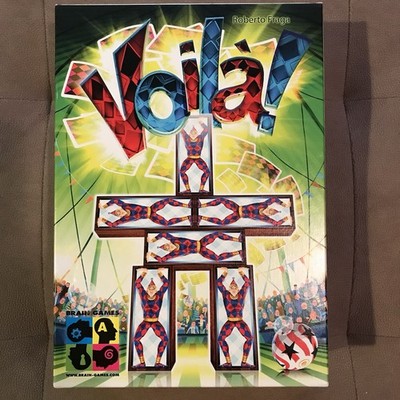 Brain Games Voila! Dexterity Board Game Circus Theme 2-6 Players Ages 6+ Timer
