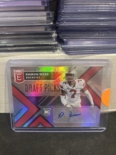 2018 Panini Elite Draft Picks - Draft Picks Damon Webb #230 Autographs (AU, RC)