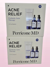 PERRICONE MD ACNE RELIEF PREBIOTIC ACNE THERAPY 90-DAY REGIMEN BOXED SET OF 2