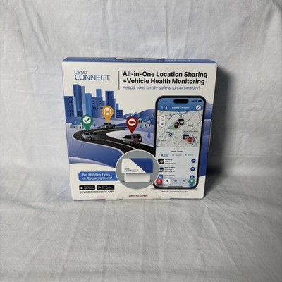 CarMD Connect All-in-One Location Sharing Vehicle Health Monitoring Device NIB