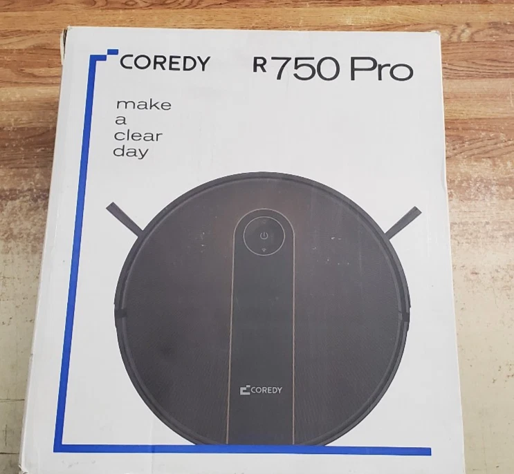 COREDY R750 Pro Robot Vacuum Compatible with Alexa & Google NEW/SEALED
