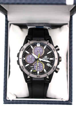 Casio EFS-S640PB-1AJF Edifice Sospensione Uhr Chronograph Solar schwarzes...