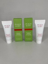 2x Peach & Lily Peptide Pro Firming Moisturizer Sample Size 0.16oz/5ml NIB