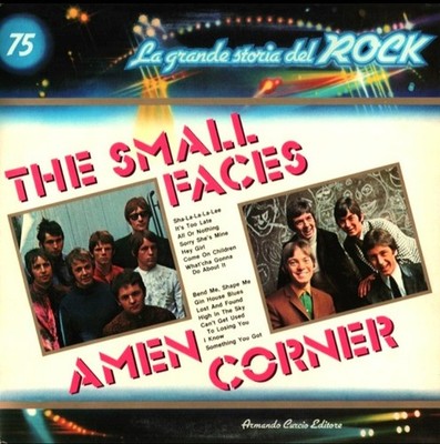 12` Small Faces & Amen Corner - La grou de storia del Rock NM Italy Gatefold