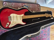 90s Squire Bullet Series Stratocaster with Fender Molded Case