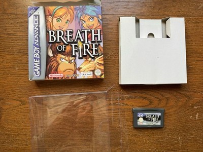 Game Boy Advance : Breath of Fire, OVP ,Speichert