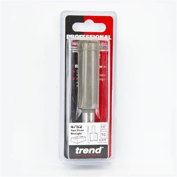 Trend 4/52X1/2TC Two flute cutter 19.1mm diameter
