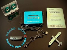 SONY WALKMAN WM-EX555 Cassette Player Serviced Japan