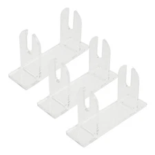 3pcs Fan Holder: Acrylic Fan Display Stand - Clear Holder Base - Display Rack