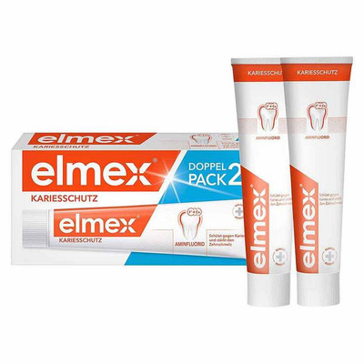 Elmex Zahnpasta Doppelpack · 2X75 ml · PZN 10837236