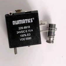 ASCO Numatics Solenoid Valve, 226-891B, DIN Style Connection, New Old-Stock