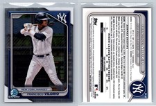 2024 Bowman Draft #BDC-107 Francisco Vilorio Chrome