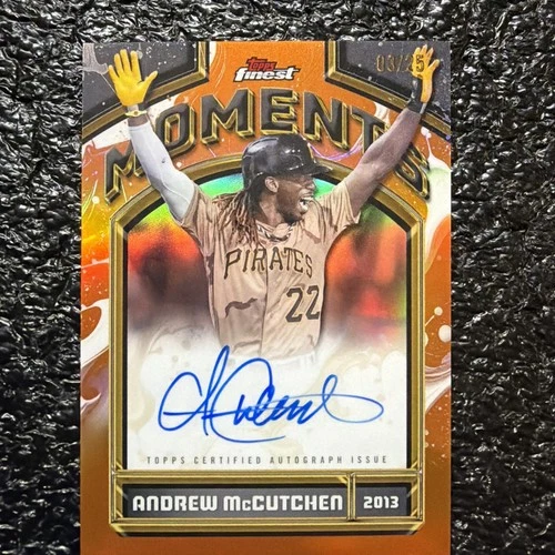 2026 Topps Finest Andrew McCutchen Orange (RAW)