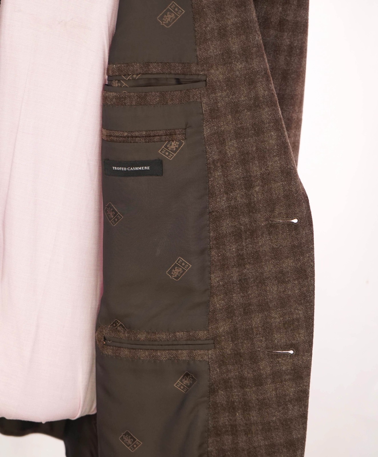 $3,695 ZEGNA - *TROFEO* Su Misura Wool/CASHMERE Blazer - 44R image 7