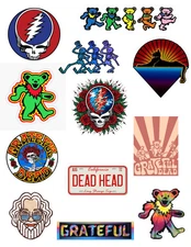 Grateful Dead Classic Rock Stickers Pack