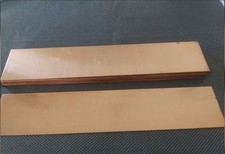 Copper sheets pure - 14   in. x 3 in. - 22 gauge .028 - Lot of 24