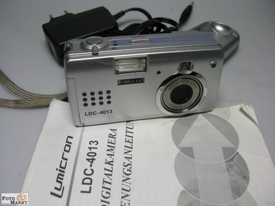 Digitalkamera Lumicron LDC-4013 Objektiv 3x Power Zoom lens - SD-Kartenslot