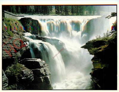 Ansichtskarte, Athabasca Falls, Jasper Nationalpark