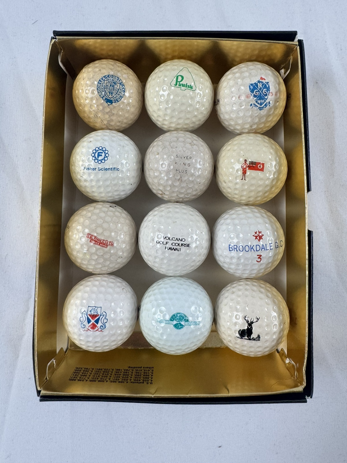 Balle De Golf Vintage Titleist Balata – Logo Koch Industries