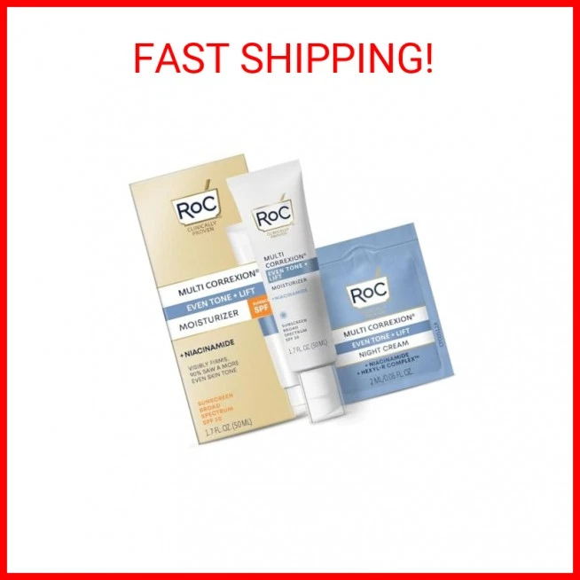 Crema hidratante facial diaria antienvejecimiento RoC Multi Correxion 5 en 1 de amplio espectro Foto 2 de 2