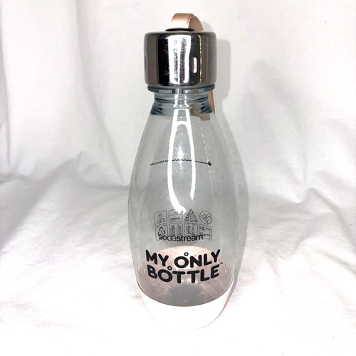 Sodastream 0.5 Liter My Only Pink Bottle Travel Portable Handle