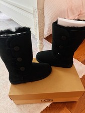 Ugg Australia Girls Bailey Button Boots