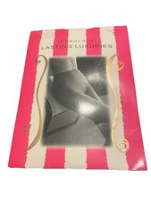 Victoria  s Secret Lasting Luxuries Sheer To Waist Pure White Pantyhose Size M