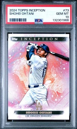 2024 Topps Inception - Shohei Ohtani #73 PSA 10 Gem Mint