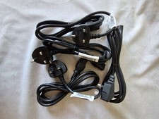 4 x IEC 240v power leads for PC, Monitor, and much more office & IT equipment.
