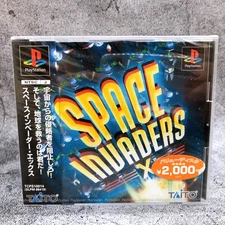 Playstation Space Invaders X PS1 Taito Shooting Japan Game Sealed New