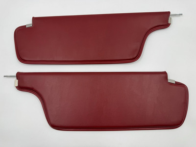 Burgundy Red Claret Sunvisor Set for Chrysler Newport 66-68