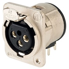 Neutrik Horizontal PCB XLR Socket