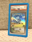 Pokemon Mew ex 232/091 SIR Paldean Fates (Bubble Mew) PSA 9 with card bumper!