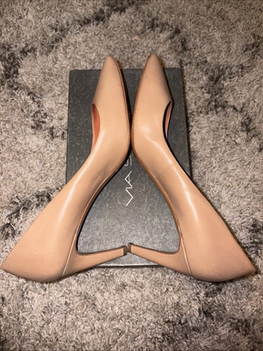 Womens Via Spiga Cappucci Leather Heels Size 11 M - Picture 5 of 10