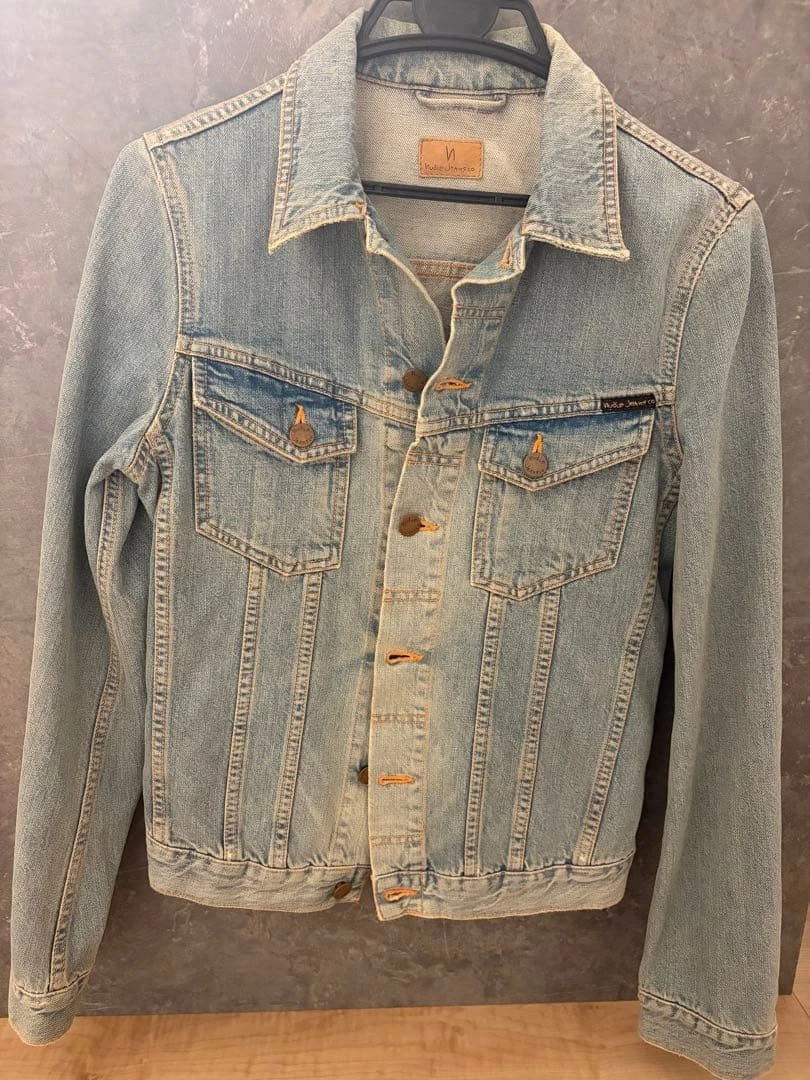 Nudie Jeans Light Blue Denim Jacket XS - Classic G-Jacket