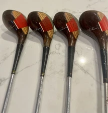 Vintage Stan Thompson GINTY Golf Club Set – 4 Woods