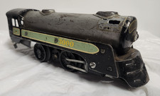 Marx Prewar Locomotive. Canadian Pacific 3000. Teal Side boards