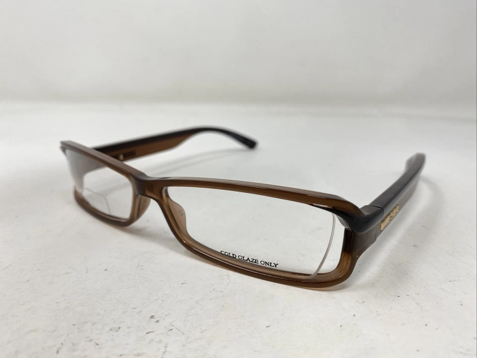 Armação de óculos Diesel DV 0111 V0N 54-12-135 marrom plástico aro completo +N41 - Imagem 2 de 4