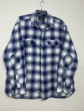 Brook Taverner Men's Checked Heavy Cotton Shacked/Overshirt Size XXL