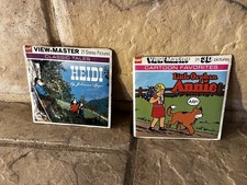 Viewmaster Reels- Heidi and Little Orphan Annie