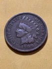 1909  Indian Head Cent Penny Coin Good Shape